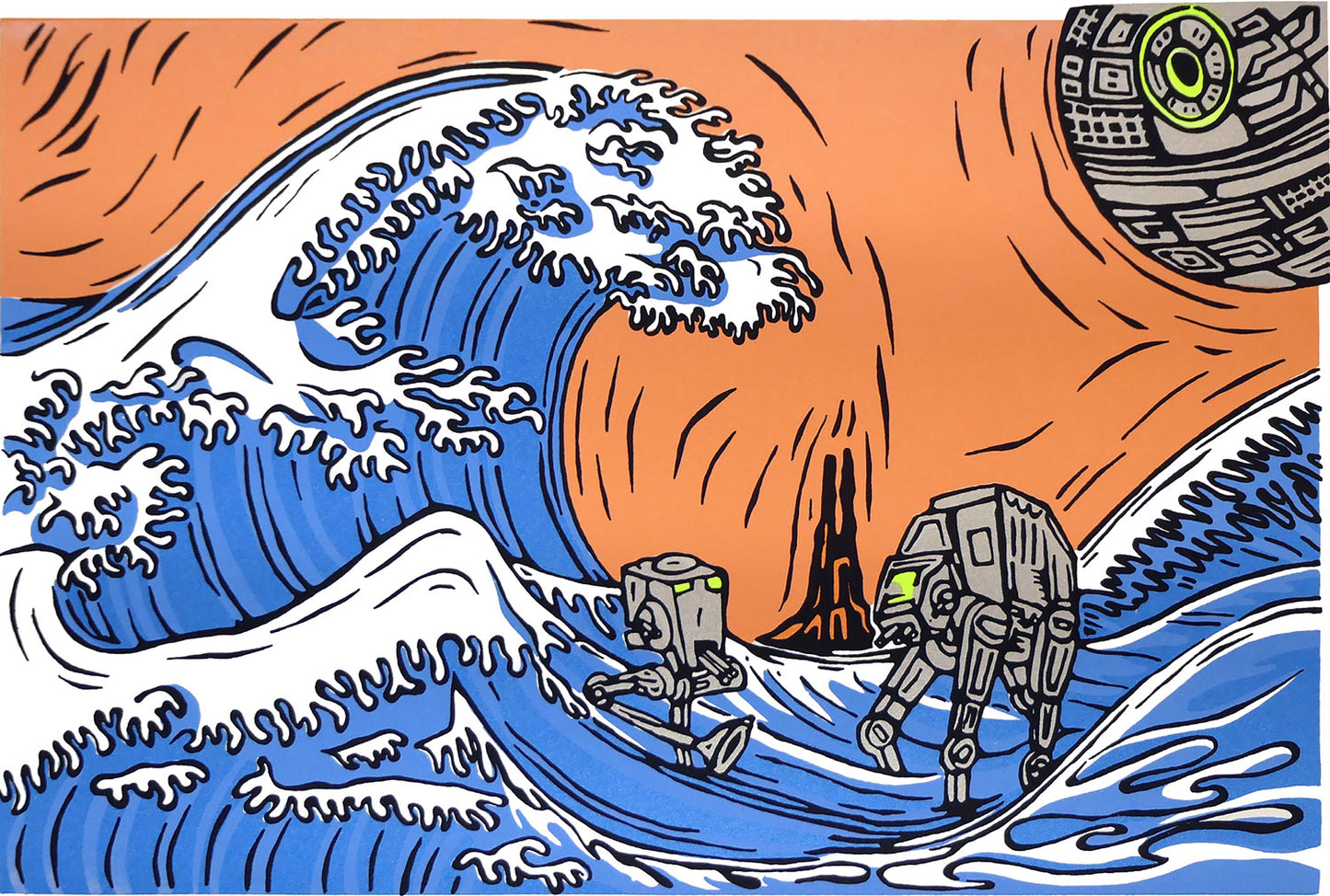 The Great Wave at Mustafar